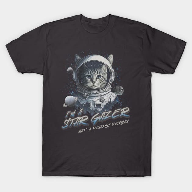 Astronaut I'm A Star Gazer Astronaut lover T-Shirt by Barts Arts